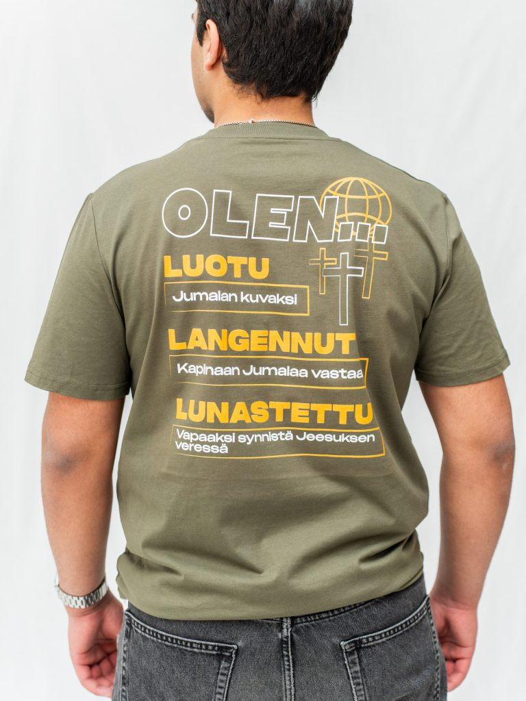 Olen Luotu Langennut ja Lunastettu