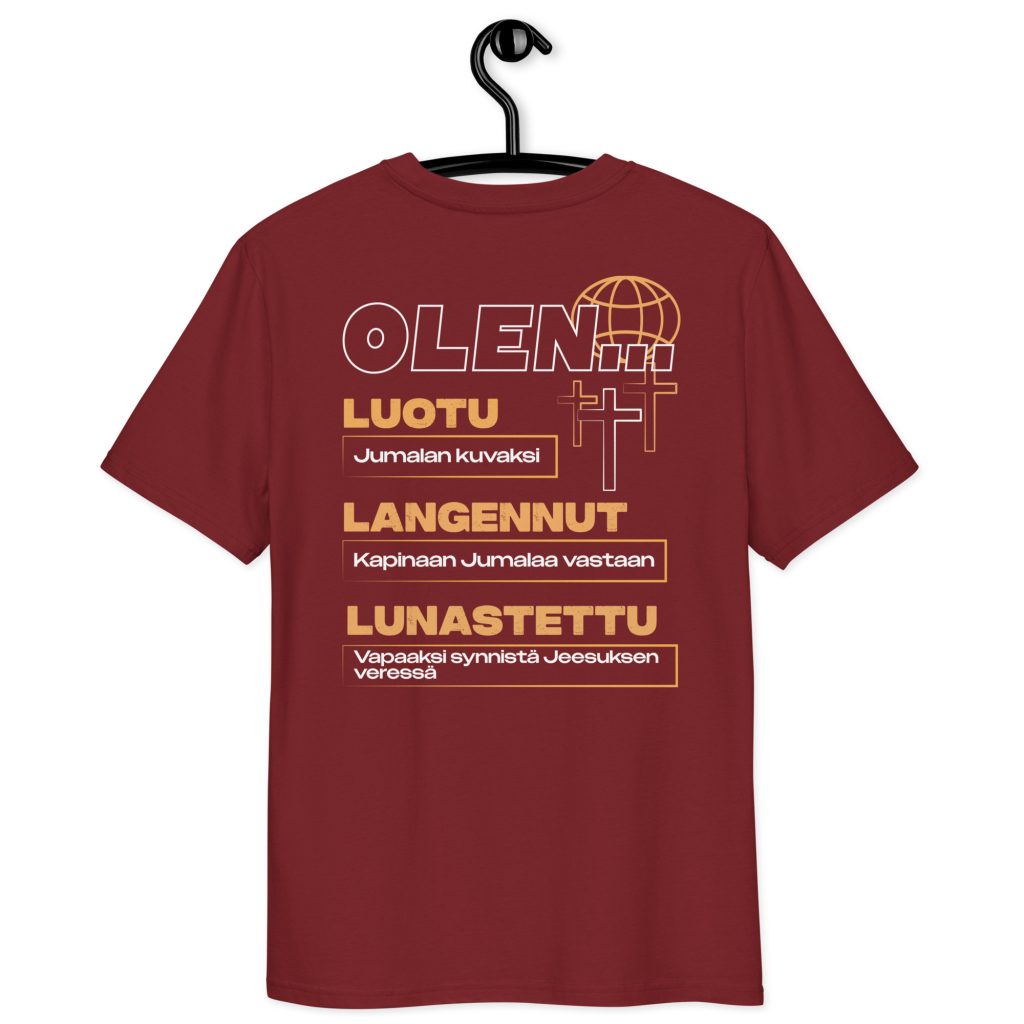 Olen Luotu Langennut ja Lunastettu