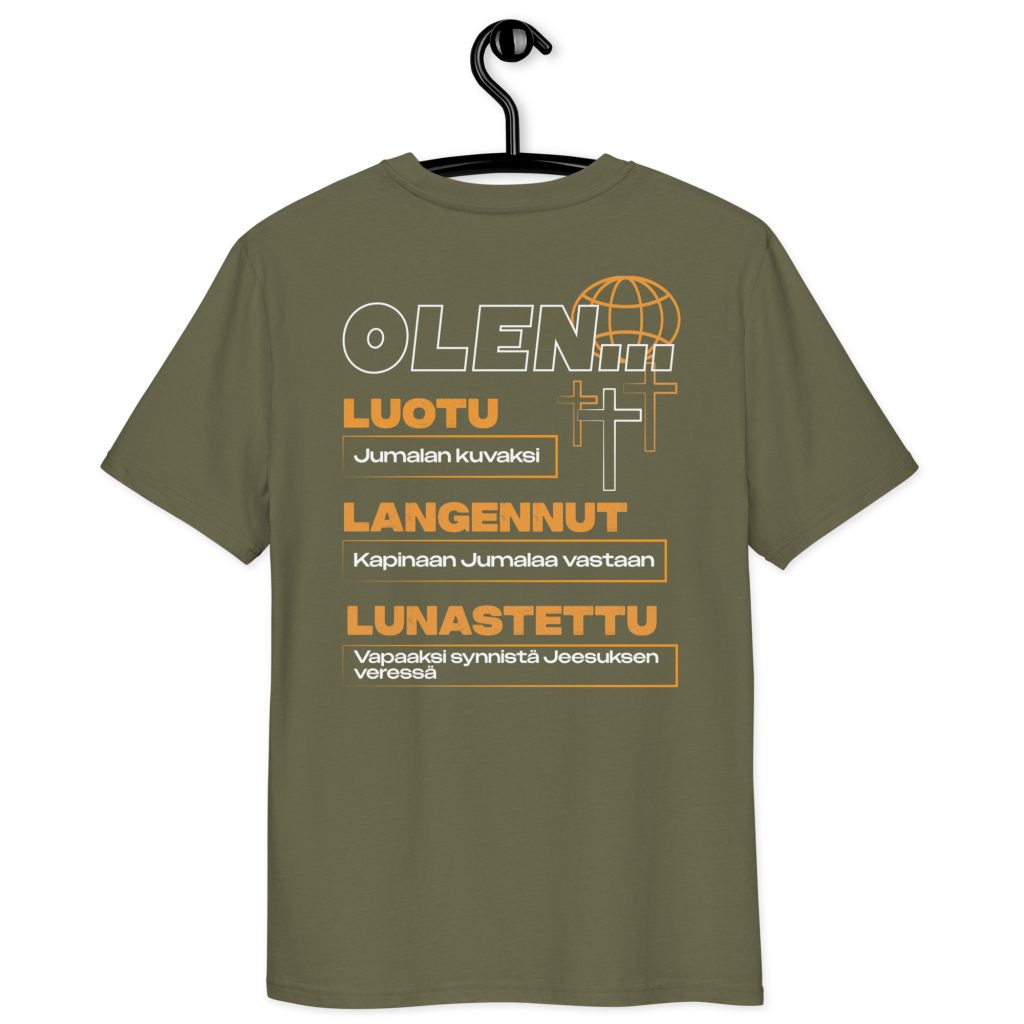 Olen Luotu Langennut ja Lunastettu