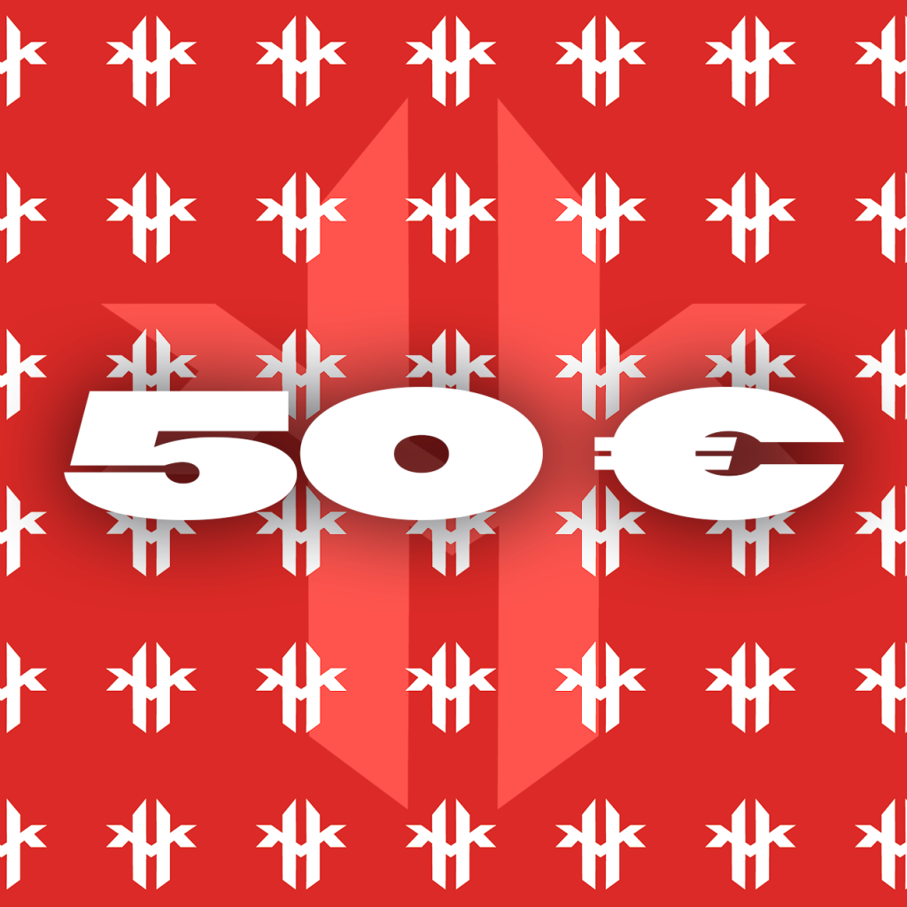 LAHJAKORTTI 50 €